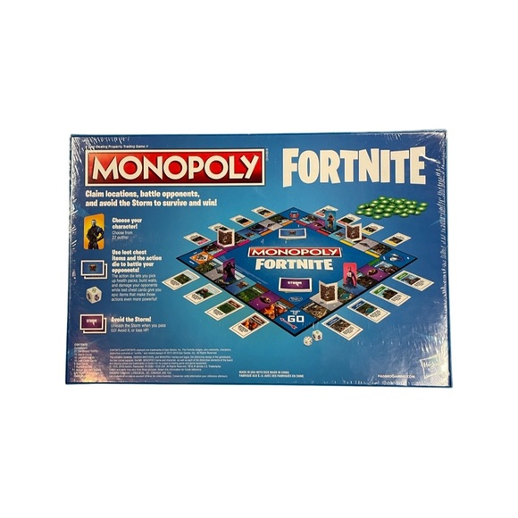 Monopoly Fortnite Edition SEALED - Picture 2 of 2